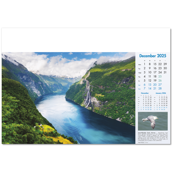 Blue Planet Wall Calendar