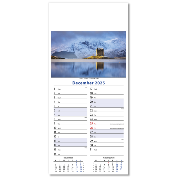 Gallery of Britain Wall Calendar