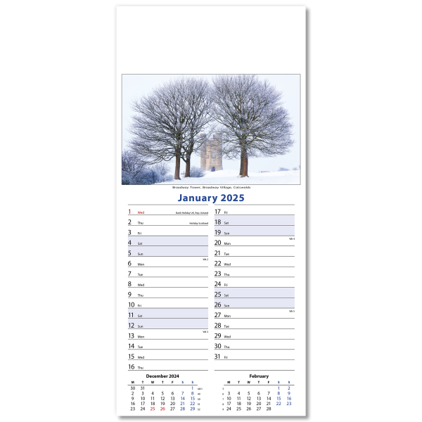 Gallery of Britain Wall Calendar