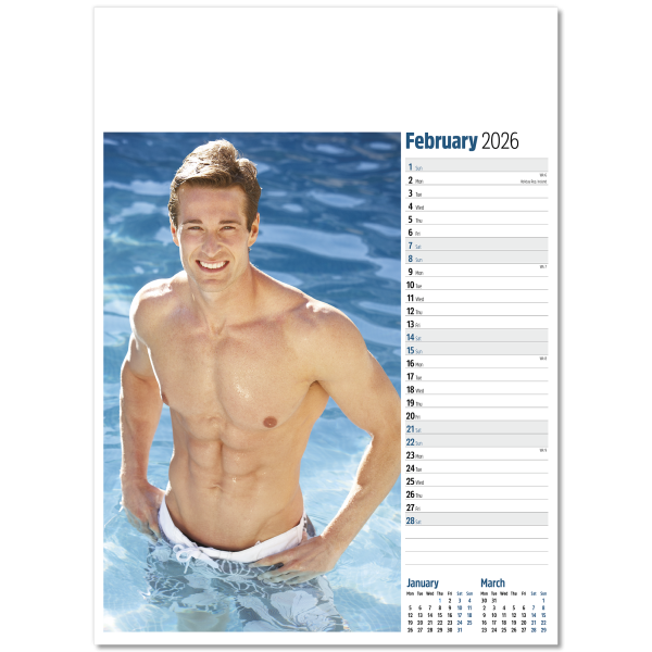 Hot Stuff Wall Calendar