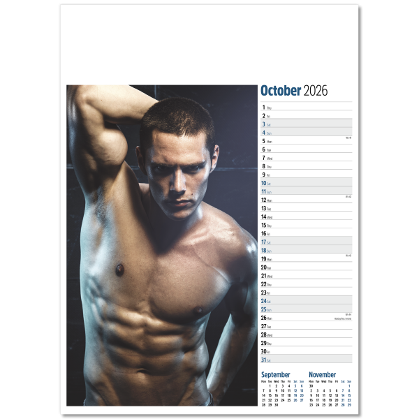 Hot Stuff Wall Calendar