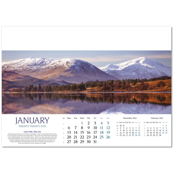 Images of Scotland Wall Calendar