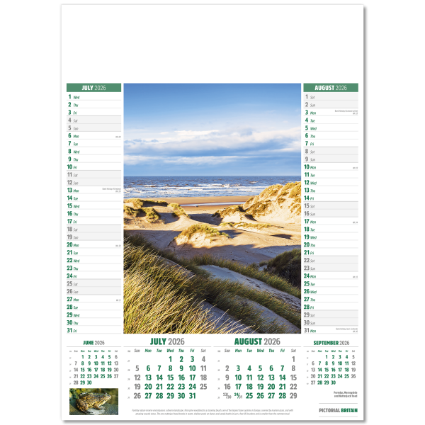 Pictorial Britain Wall Calendar