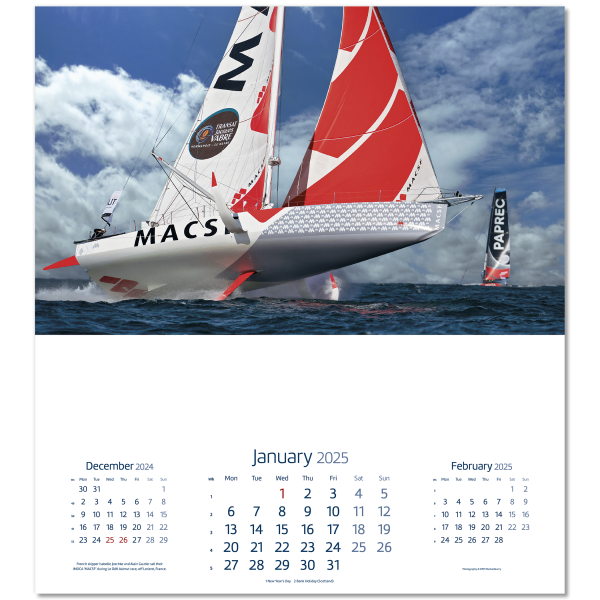 Spirit of Adventure Wall Calendar