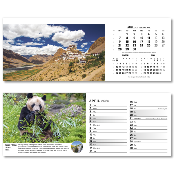 Our World in Trust Desk Calendar