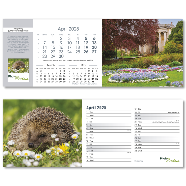 Photo Britain Desk Calendar